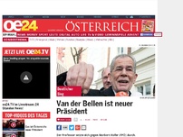 Bild zum Artikel: Van der Bellen ist neuer Präsident