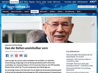 Bild zum Artikel: Wahl in Österreich: Van der Bellen liegt vorne