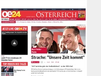 Bild zum Artikel: Strache: 'Unsere Zeit kommt'