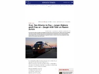 Bild zum Artikel: Graz: Sex-Attacke im Zug – Junger Afghane greift Frau an – Zeugin reißt Täter an Haaren zurück