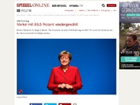 Bild zum Artikel: CDU-Parteitag: Merkel mit 89,5 Prozent wiedergewählt 