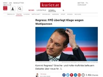 Bild zum Artikel: FPÖ überlegt Klage wegen Wahlpannen