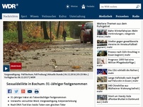 Bild zum Artikel: Sexualdelikte in Bochum: 31-jähriger Mann festgenommen