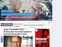 Bild zum Artikel: Jürgen Todenhöfer wird Herausgeber bei Jakob Augsteins Wochenzeitung Der Freitag