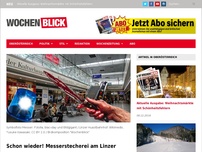 Bild zum Artikel: Schon wieder! Messerstecherei am Linzer Hauptbahnhof