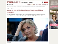 Bild zum Artikel: Rechtspopulismus: Marine Le Pen will Ausländerkindern kostenlose Bildung verweigern