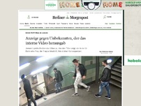 Bild zum Artikel: Mann tritt Frau in U-Bahn: Anzeige gegen Unbekannten, der das interne Video herausgab