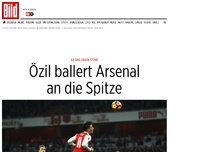 Bild zum Artikel: 3:1-Sieg gegen Stoke - Özil ballert Arsenal an die Spitze