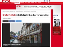 Bild zum Artikel: Große Freiheit: 24-Jährige in Kiez-Bar vergewaltigt