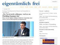 Bild zum Artikel: Freiburgs Oberbürgermeister Salomon zur Kriminalität von Einwanderern: „Die Tat ist nicht schlimmer, weil sie ein Flüchtling begangen hat“
