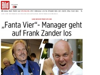 Bild zum Artikel: Gänsebraten für Obdachlose - Veganer „Fanta Vier“- Manager geht auf Zander los