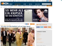 Bild zum Artikel: Von der Leyen bei den Saudis - 
'Ich setze mir kein Kopftuch auf und trage Hosen'