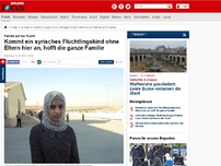 Bild zum Artikel: Familie auf der Flucht - „Deutschland hat gesagt, es will, dass Flüchtlinge kommen“