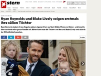 Bild zum Artikel: Leute von heute: Ryan Reynolds und Blake Lively zeigen erstmals ihre süßen Töchter