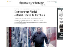 Bild zum Artikel: Ein schwarzer Pianist entmachtet den Ku Klux Klan