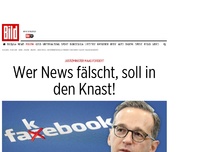 Bild zum Artikel: Justizminister Maas fordert - Wer News fälscht, soll in den Knast!