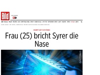 Bild zum Artikel: Angriff auf Flüchtlinge - Frau (25) bricht Syrer die Nase