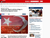 Bild zum Artikel: Festnahme in Hamburg - Türkischer Agent soll Anschläge in Deutschland geplant haben