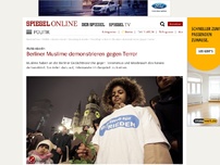 Bild zum Artikel: #ichbinberlin: Berliner Muslime demonstrieren gegen Terror