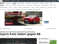 Bild zum Artikel: Bayern-Fans hetzen gegen RB