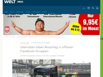 Bild zum Artikel: 12 Tote auf Weihnachtsmarkt: Islamisten loben Anschlag in offenen Facebook-Gruppen