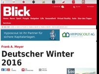 Bild zum Artikel: Frank A. Meyer: Deutscher Winter 2016