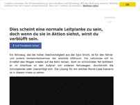 Bild zum Artikel: Dies scheint eine normale Leitplanke zu sein, doch wenn du sie in Aktion siehst, wirst du verblüfft sein.