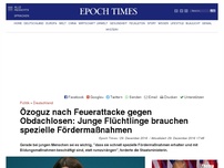 Bild zum Artikel: Özoguz nach Feuerattacke gegen Obdachlosen: Junge Flüchtlinge brauchen spezielle Fördermaßnahmen