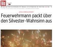 Bild zum Artikel: Ab Mitternacht Alarm - Feuerwehrmann packt über Silvester-Wahnsinn aus 