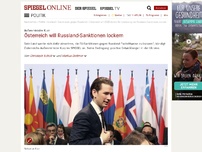 Bild zum Artikel: Außenminister Kurz: Österreich will Russland-Sanktionen lockern