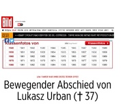 Bild zum Artikel: Er war Amris erstes Opfer - Bewegender Abschied von Lkw-Fahrer Lukasz Urban