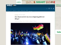 Bild zum Artikel: Recht und Gesetz: Der Staat verletzt das Gerechtigkeitsgefühl der Bürger