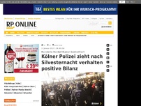 Bild zum Artikel: Silvester in Köln - Lichtshow am Dom setzt ein Zeichen gegen Gewalt