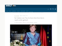 Bild zum Artikel: Merkels Pläne für 2017: So haben die Deutschen ihre Kanzlerin noch nicht gehört