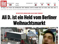 Bild zum Artikel: Er rettete Menschen - Ali D. ist ein Held vom Berliner Weihnachtsmarkt