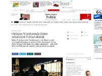 Bild zum Artikel: Grünen-Chefin kritisiert Kölner Polizei-Einsatz in der Silvesternacht