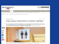 Bild zum Artikel: Grünen planen Unisex-WCs in allen Behörden