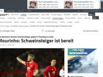 Bild zum Artikel: Mourinho: Zeit für Schweinsteiger gekommen