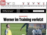 Bild zum Artikel: Bullen-Schock - Werner verletzt sich im Training!