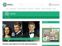 Bild zum Artikel: Neuer und Kroos in FIFA-Weltauswahl
