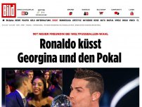 Bild zum Artikel: Auch Nummer 1 bei der Fifa - Weltfußballer! Ronaldo räumt ab