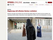 Bild zum Artikel: Marokko: Regierung will offenbar Burkas verbieten