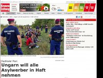 Bild zum Artikel: Ungarn will alle Asylwerber in Haft nehmen
