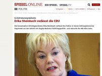 Bild zum Artikel: Pressebericht: Erika Steinbach verlässt die CDU