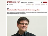 Bild zum Artikel: Berlin: Stasi-belasteter Staatssekretär Holm muss gehen