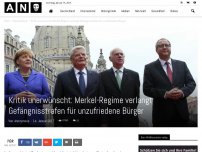 Bild zum Artikel: Kritik an Politikern: Bundestagspräsident verlangt Gefängnisstrafen für unzufriedene Bürger