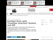 Bild zum Artikel: Kardinal Marx zieht Trennlinie zwischen Christen und AfD