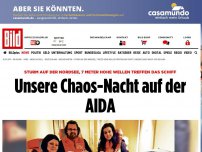 Bild zum Artikel: Bei Windstärke 10 - Sturmtief Egon löst Panik auf „Aida Prima“ aus