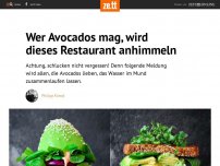 Bild zum Artikel: Wer Avocados mag, wird dieses Restaurant anhimmeln