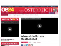 Bild zum Artikel: Alarmstufe Rot am Westbahnhof